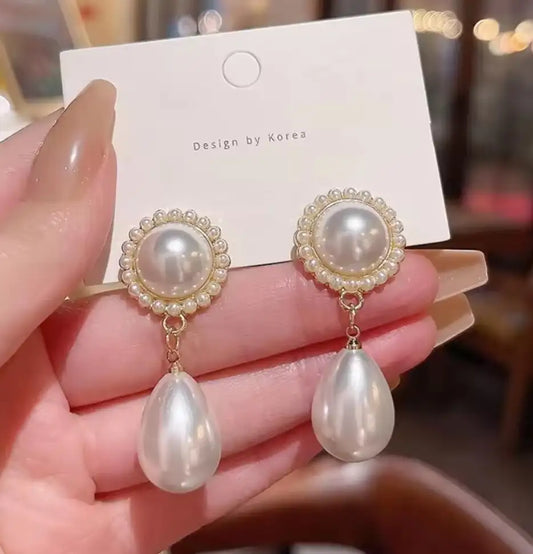 Floral Drop Earrings