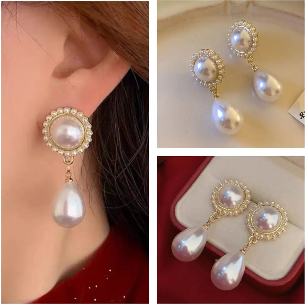 Floral Drop Earrings