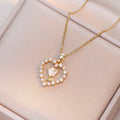 Gold‑Plated Titanium Vintage Zircon Choker