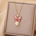 Enchanted Unique Butterfly Pendant