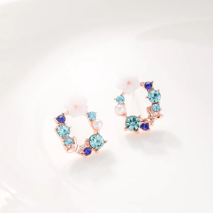 Diamond Shaped Studs Earrings
