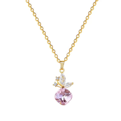 Stylish Gold Plated Knot Pattern Necklace – Anti-Tarnish Finish