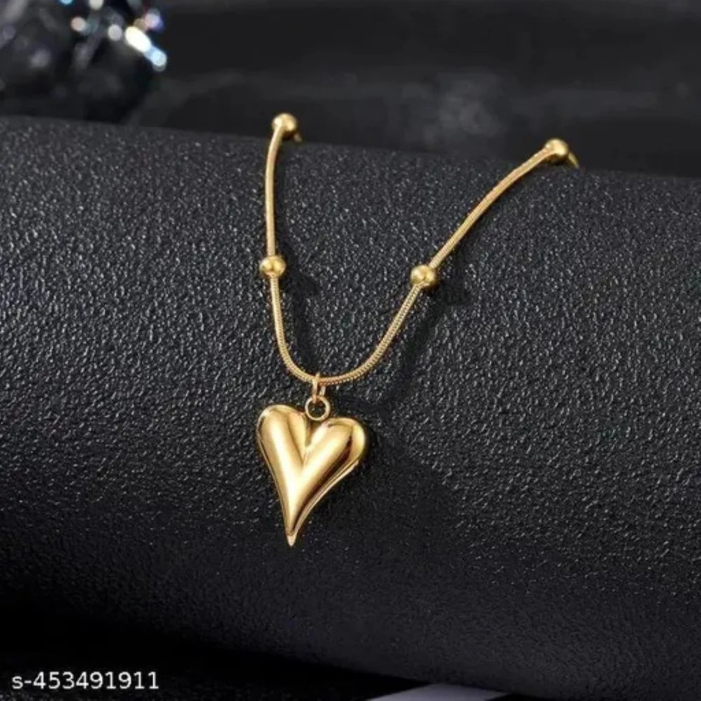Gold-Plated Alloy Necklace